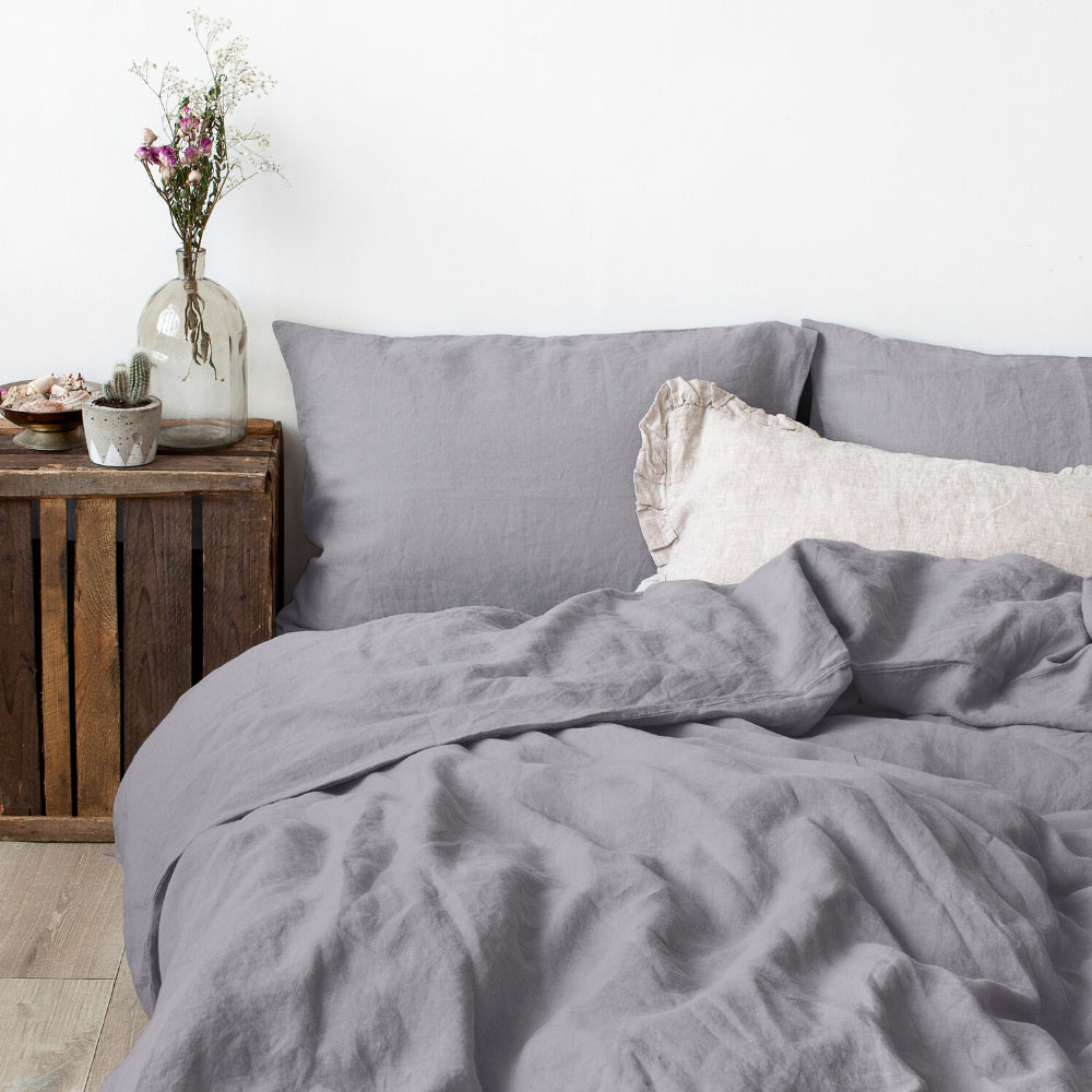 Hortaleza Linen Slumber Set - Sustainable Linen Duvet Covers