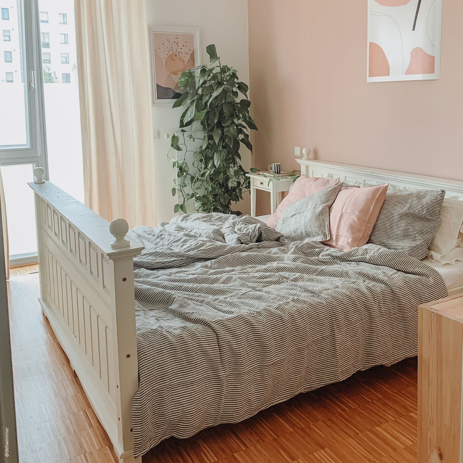 Motril Slumber Linen Ensemble - Handmade Sustainable Duvet Set