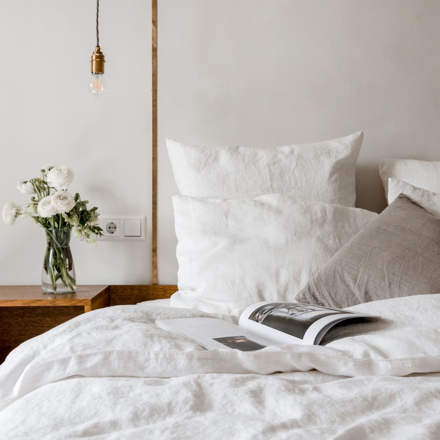 Cieza Comfort Linen Ensemble - Handmade Sustainable Duvet Set