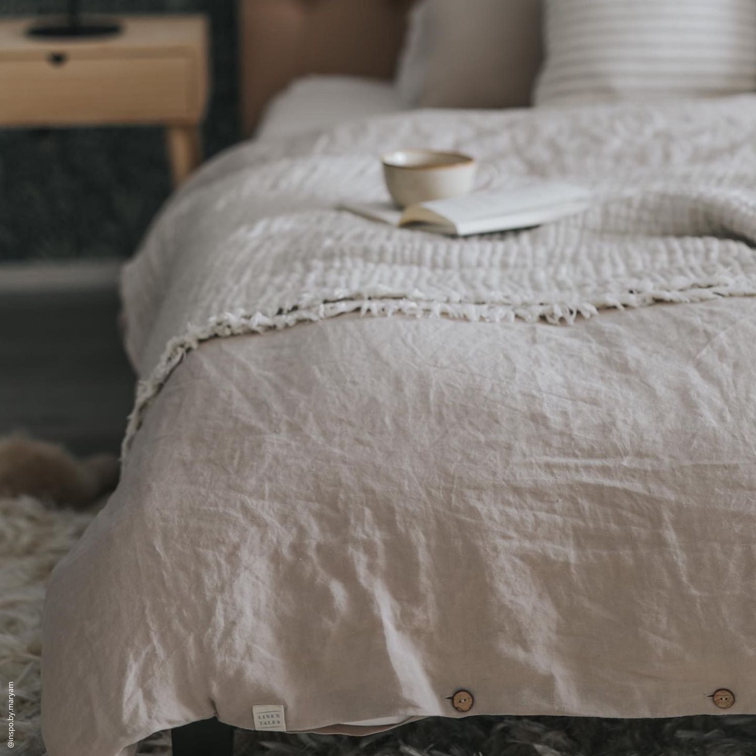 Coria Caress Hemp Comforter - Sustainable Hemp Duvet Cover