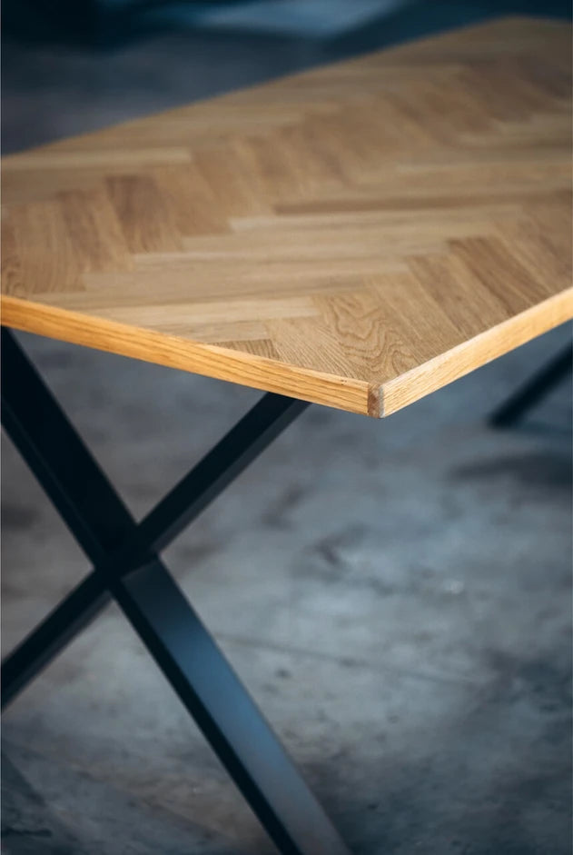 Hellin Honeycomb Table - Stylish Rectangular Furniture