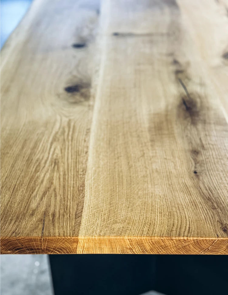 Burriana Edge Table - Modern Minimalist Dining Table