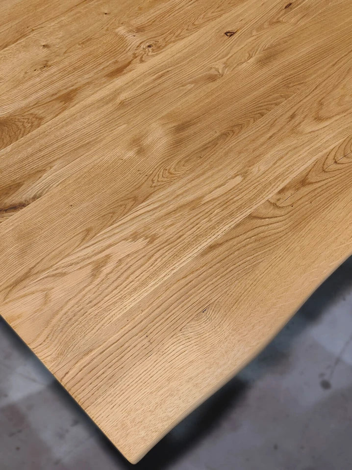 Segovia Goldenwood Table - Rustic Modern Elegance Table
