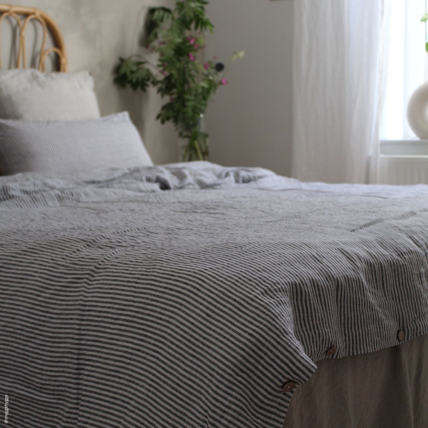Ayamonte Bliss Linen Duvet - Luxurious Stone Washed Bedding