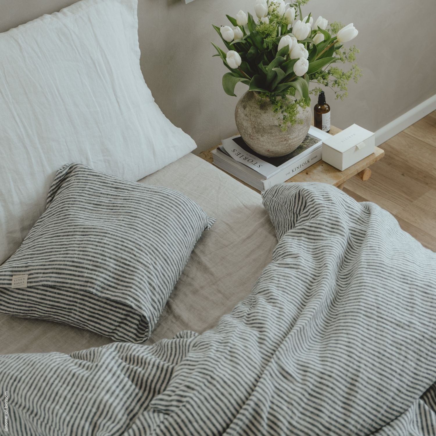 Motril Slumber Linen Ensemble - Handmade Sustainable Duvet Set