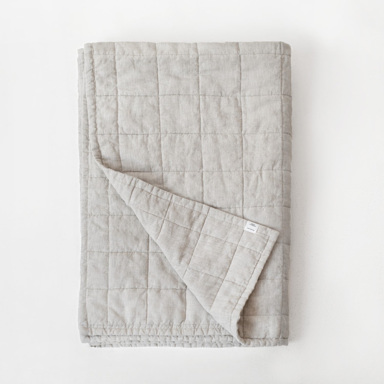 Avila Linen Comfort Quilt - Year-Round Linen Blanket