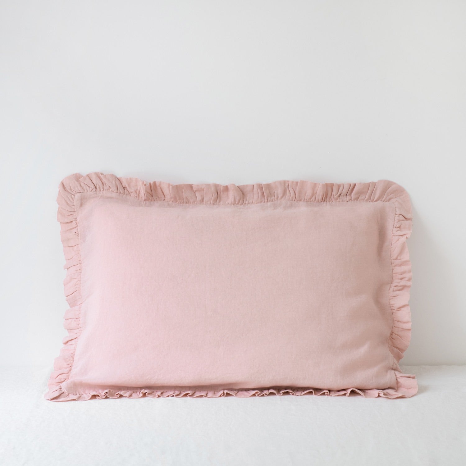 Valderrobres Dream Frill - 100% Linen Frilled Pillowcase