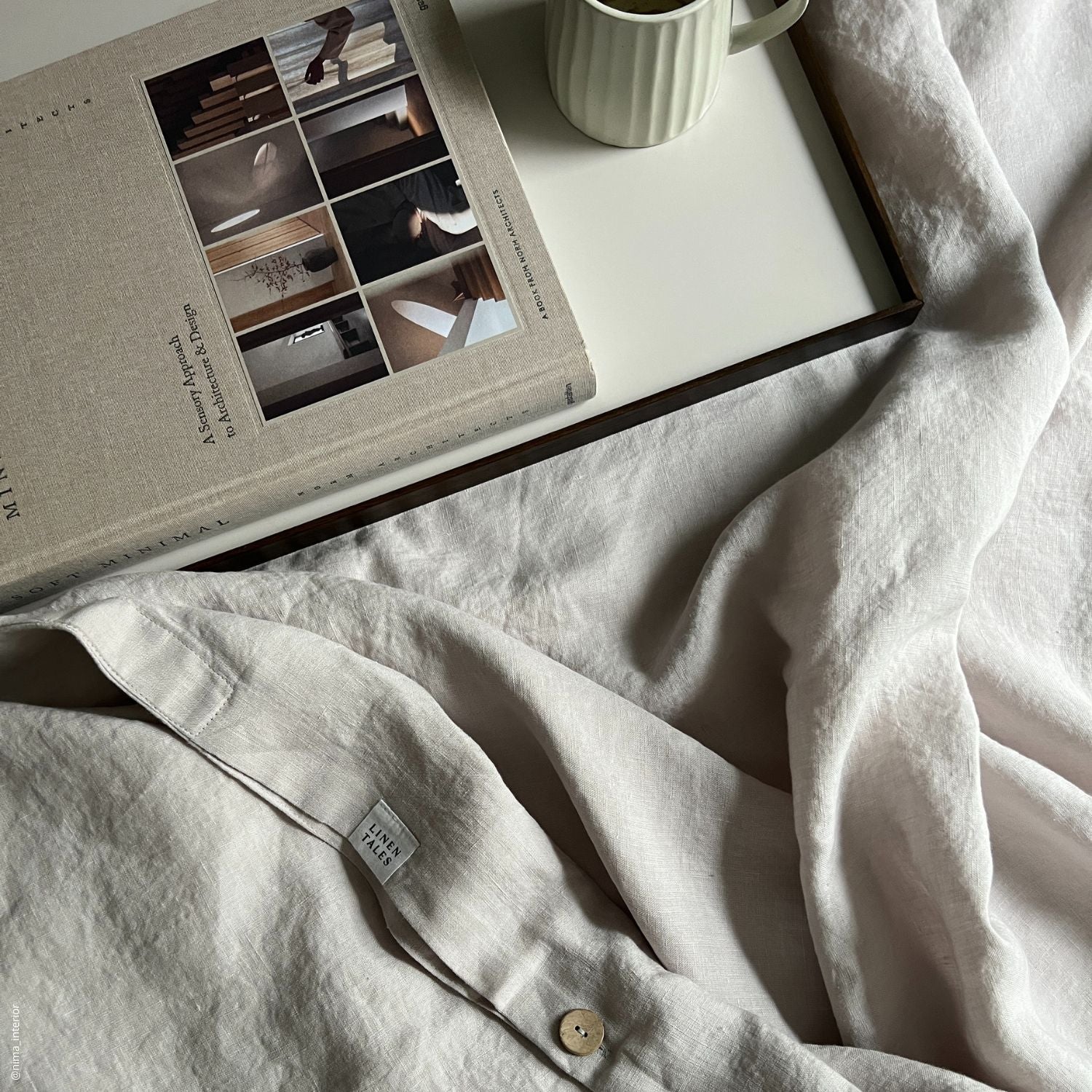 Segovia Linen Embrace - Sustainable Linen Duvet Cover