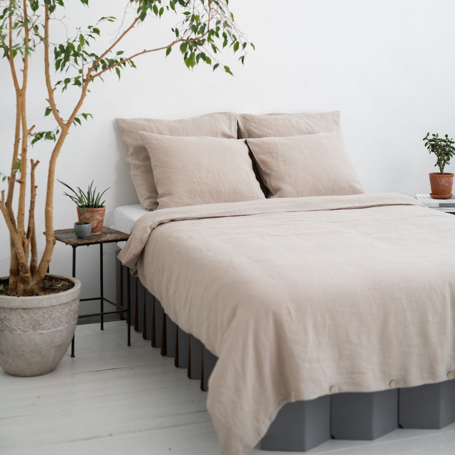 Ibiza Breeze Hemp Bedding Set - Natural Hemp Sleep Ensemble