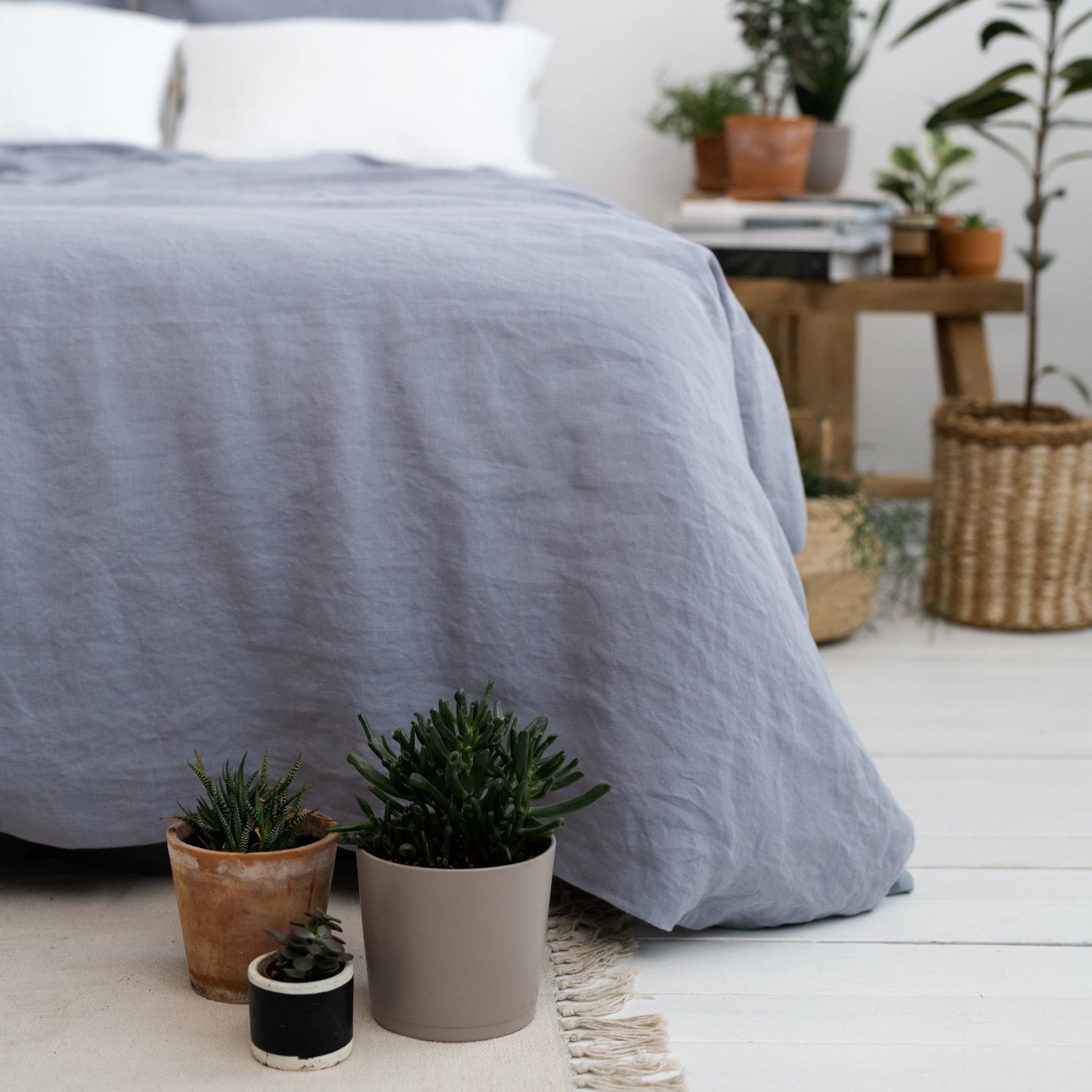 Bolonia Breeze Hemp Ensemble - Sustainable Hemp Duvet Cover