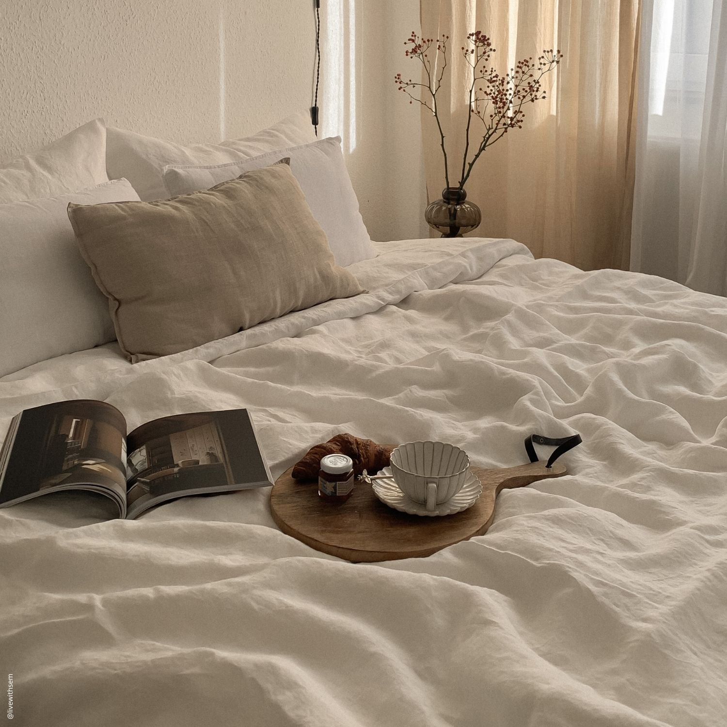 Aranjuez Serenity Linen Duvet - Luxurious Sustainable Bedding
