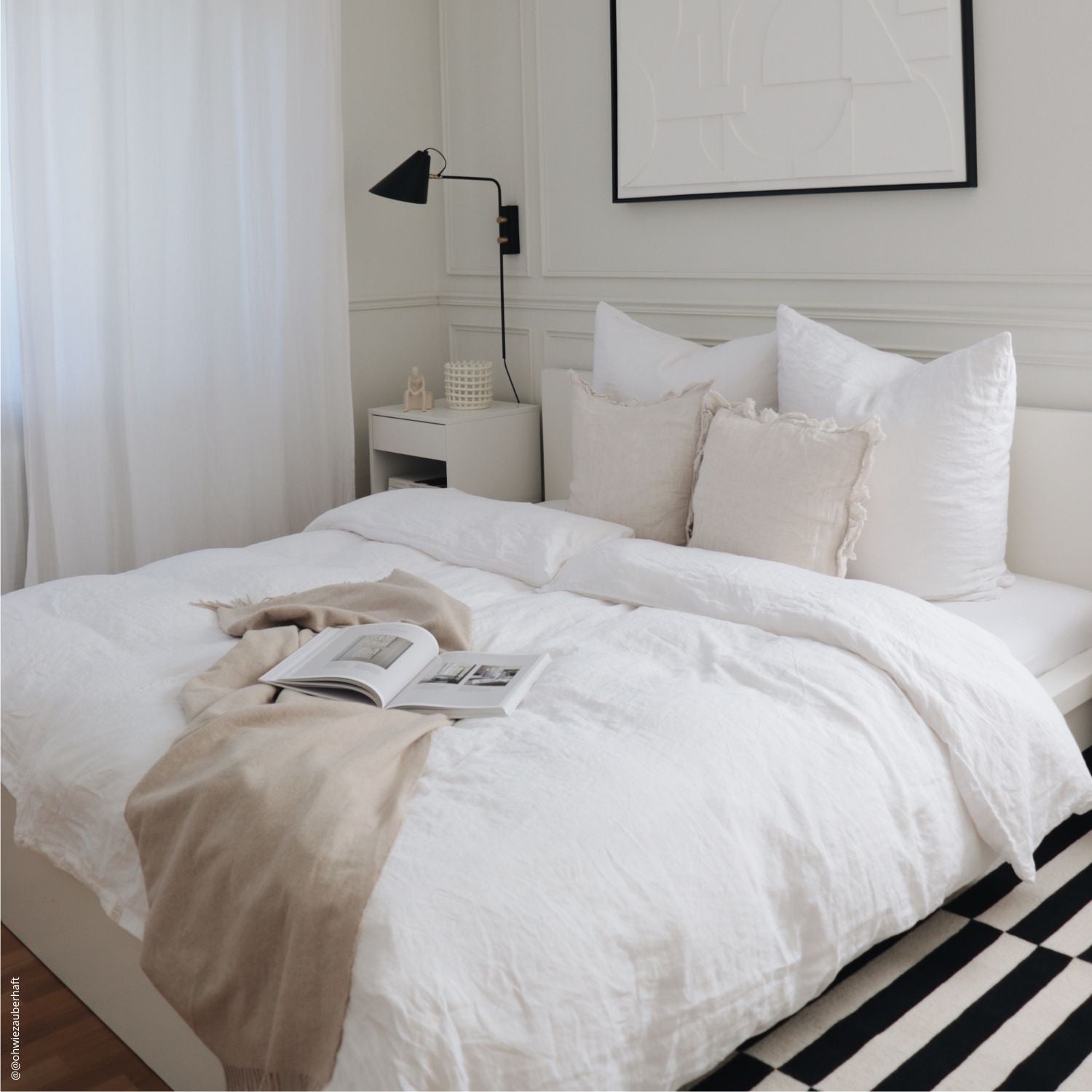 Cieza Comfort Linen Ensemble - Handmade Sustainable Duvet Set