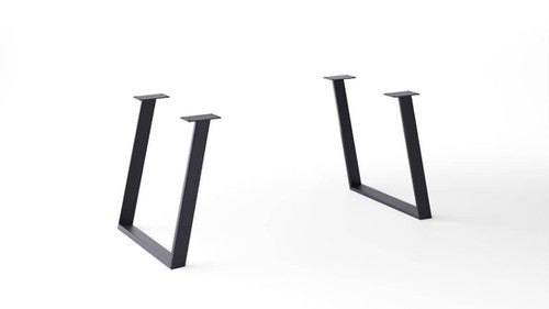 Terrassa Taper Silhouette Legs - Modern Angled Table Legs