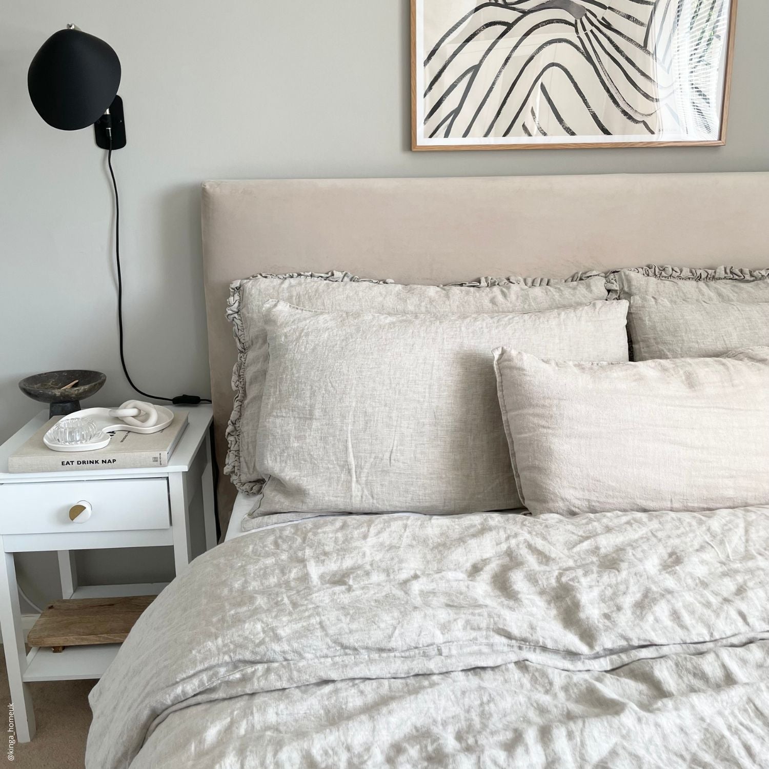 Sant Andreu Dream Frills - Linen Romantic Pillowcase