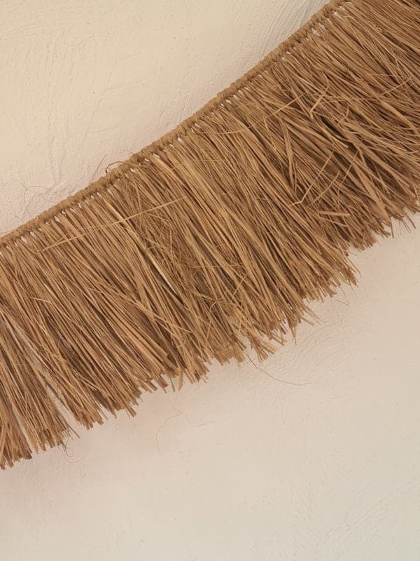 Valencia Raffia Garland - Natural Fiber Decoration