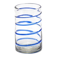 Guadalupe Swirl Decanter - Glass Spiral Jar