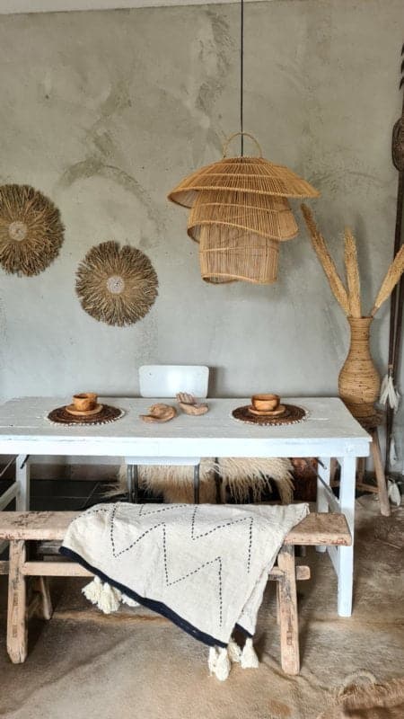 Adeje Pendant Lamp - Natural Rattan Lighting