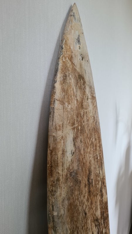 Lanzarote Wooden Surfboard - Vintage Beach Decor