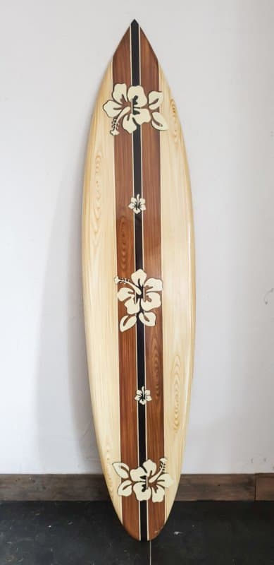 Altea Surfboard Charm - Decorative Wooden Surfboard