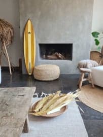Fuengirola Timeless Wooden Surfboard - Traditional Style Blend