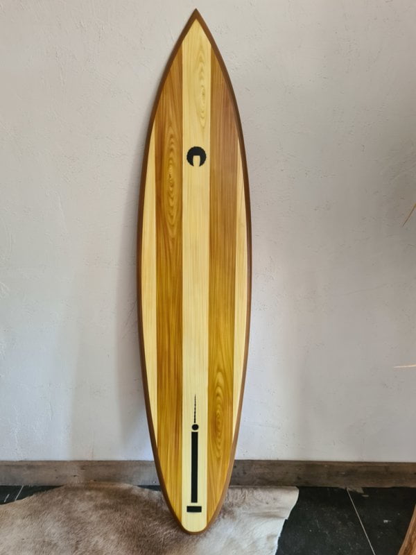 Fuengirola Timeless Wooden Surfboard - Traditional Style Blend