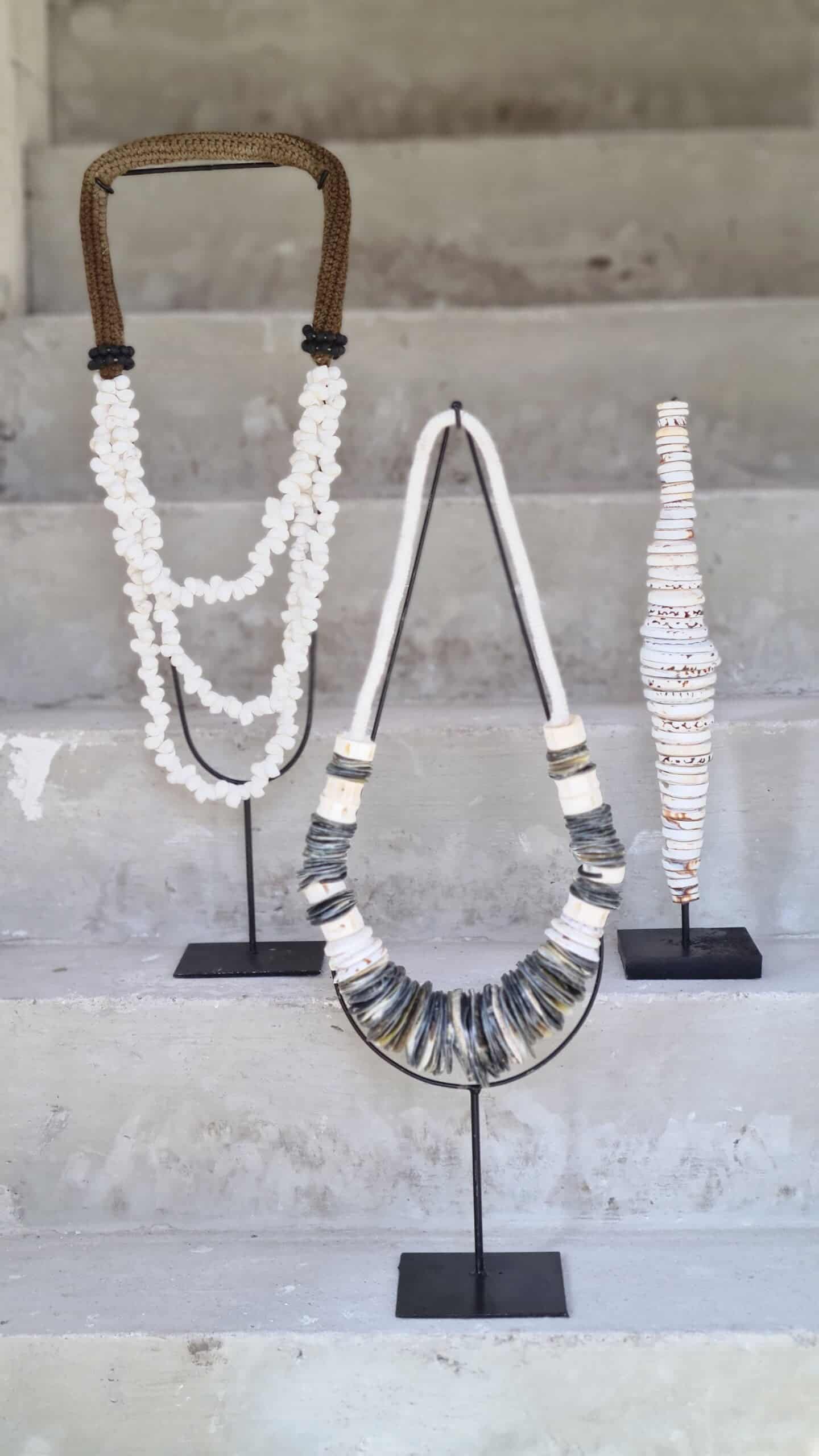 Jumilla Necklace - Disk-Shaped Beads