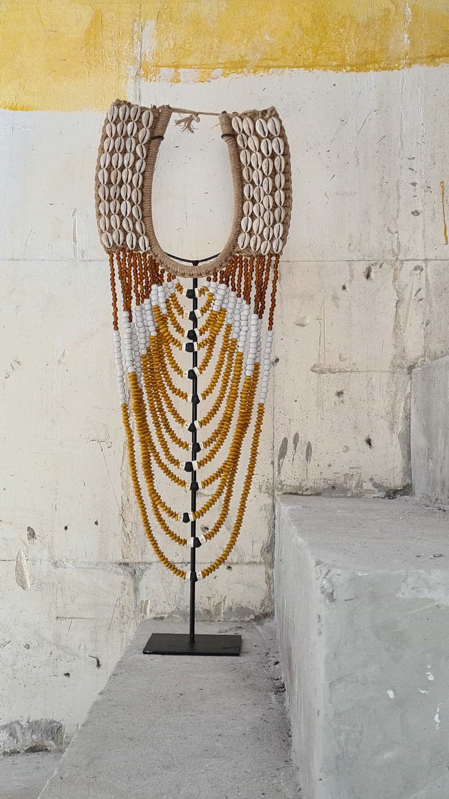 Siurana Shell Collar Necklace - Bohemian Fashion Statement