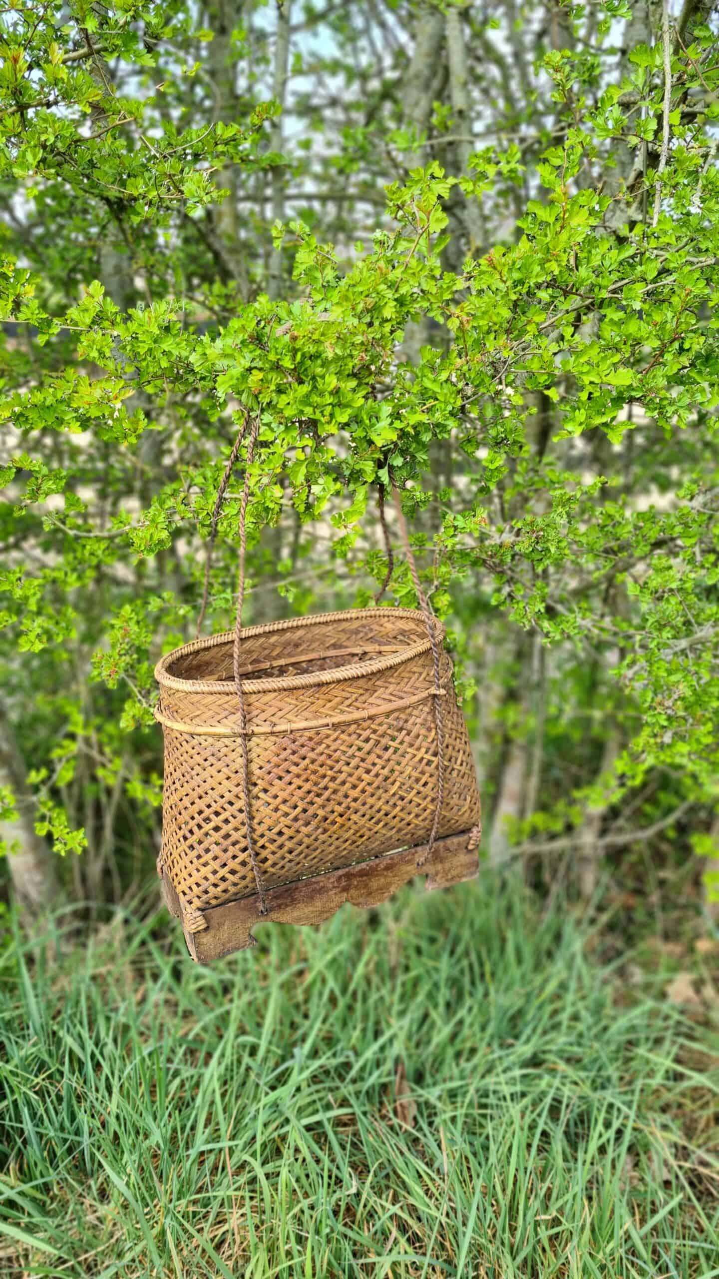 Valle de Ordesa Fishing Basket - Traditional Craftsmanship