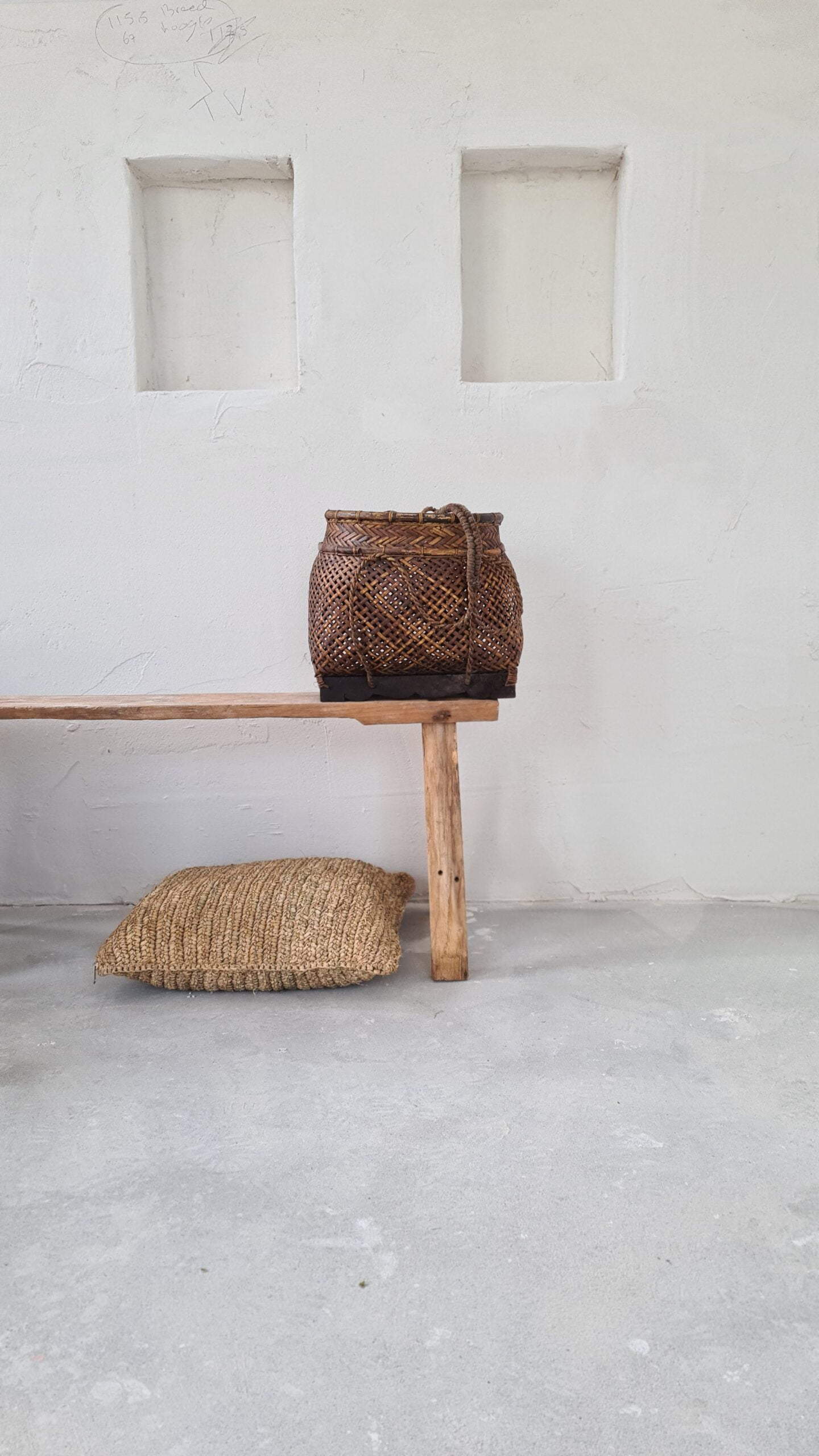 Valle de Ordesa Fishing Basket - Traditional Craftsmanship