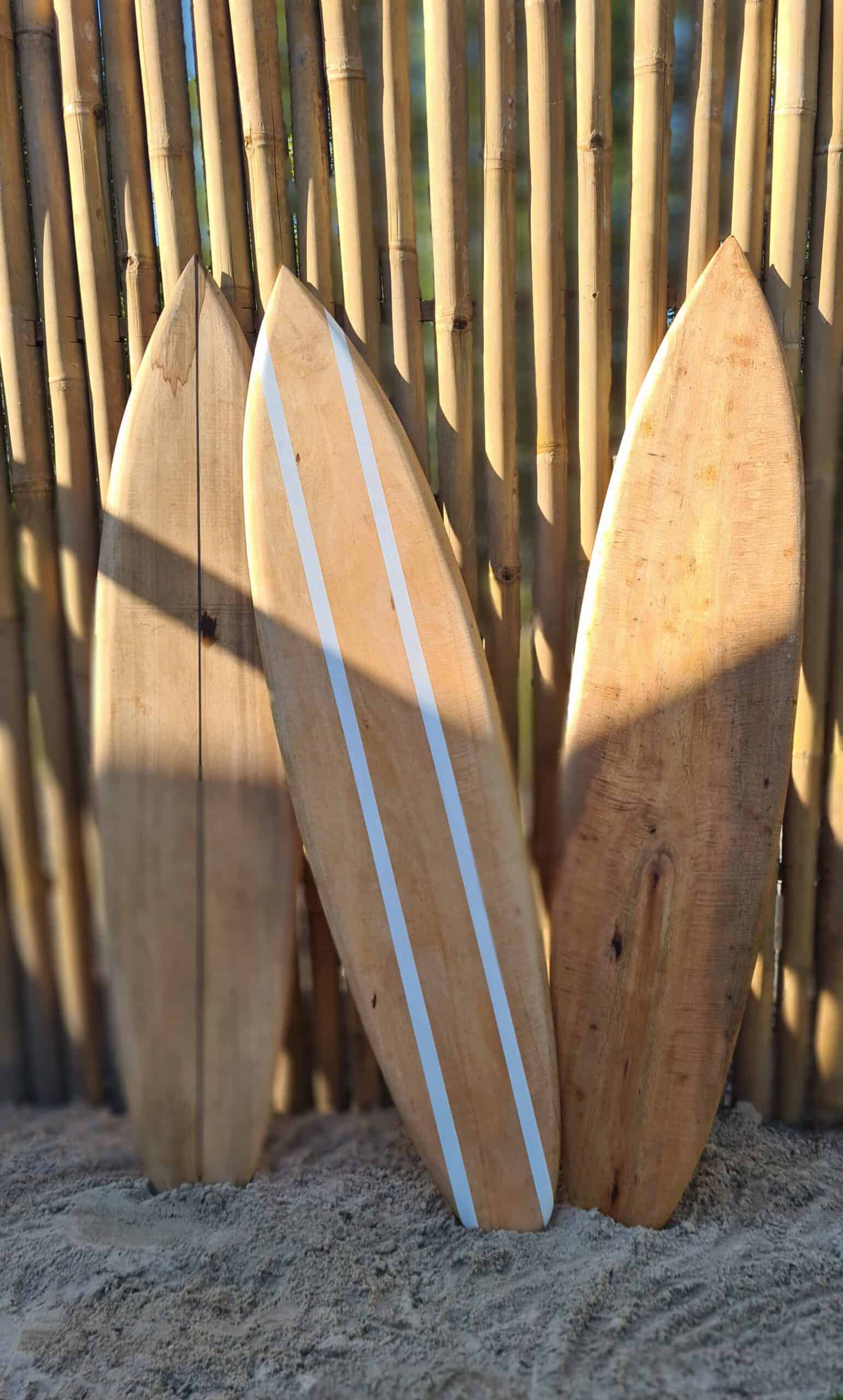 Arrecife Natural Surfboard - Handcrafted Wooden Board