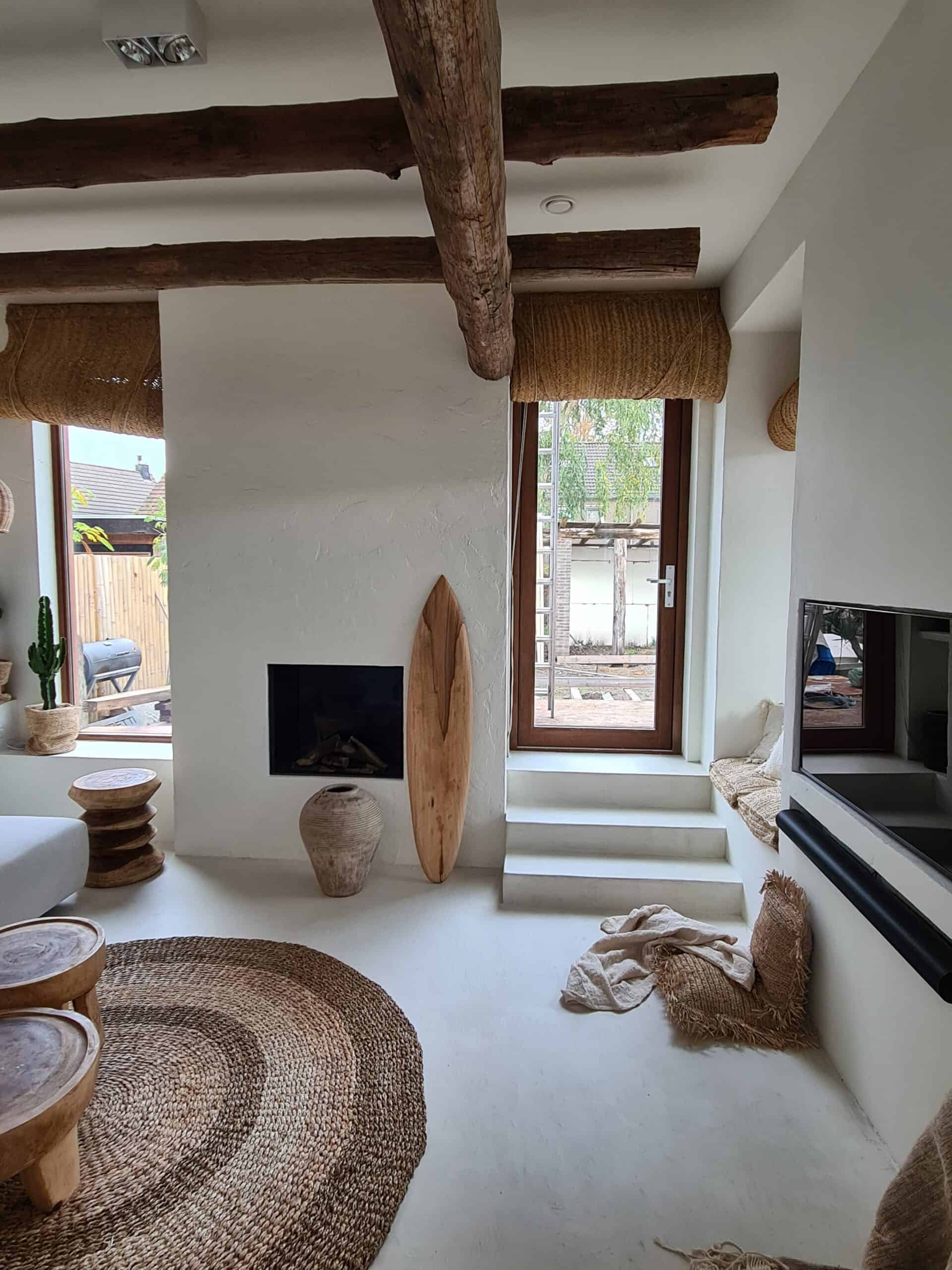 Arrecife Natural Surfboard - Handcrafted Wooden Board