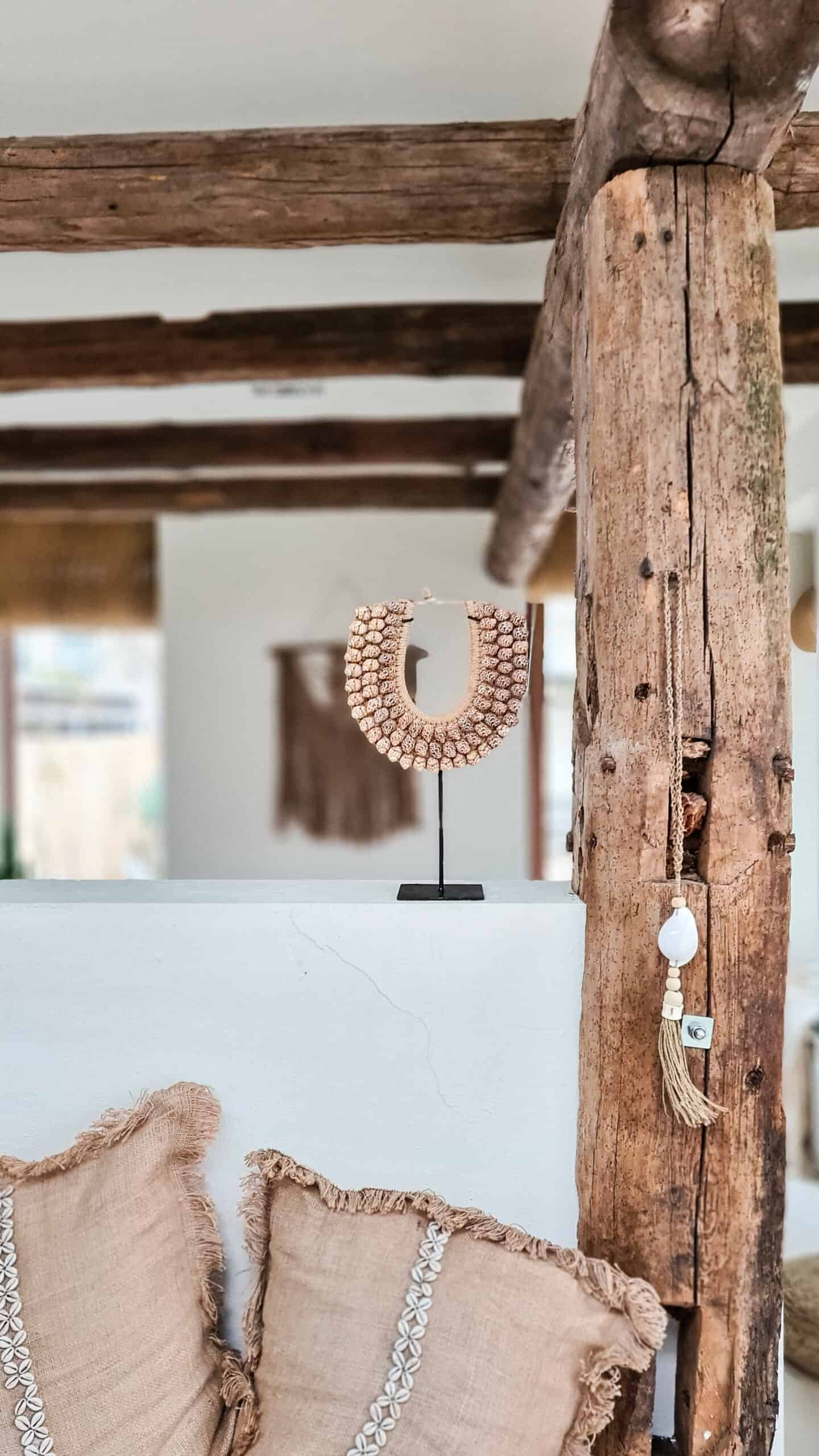 Ciudad Real Shell Necklace - Brown Shell Necklace