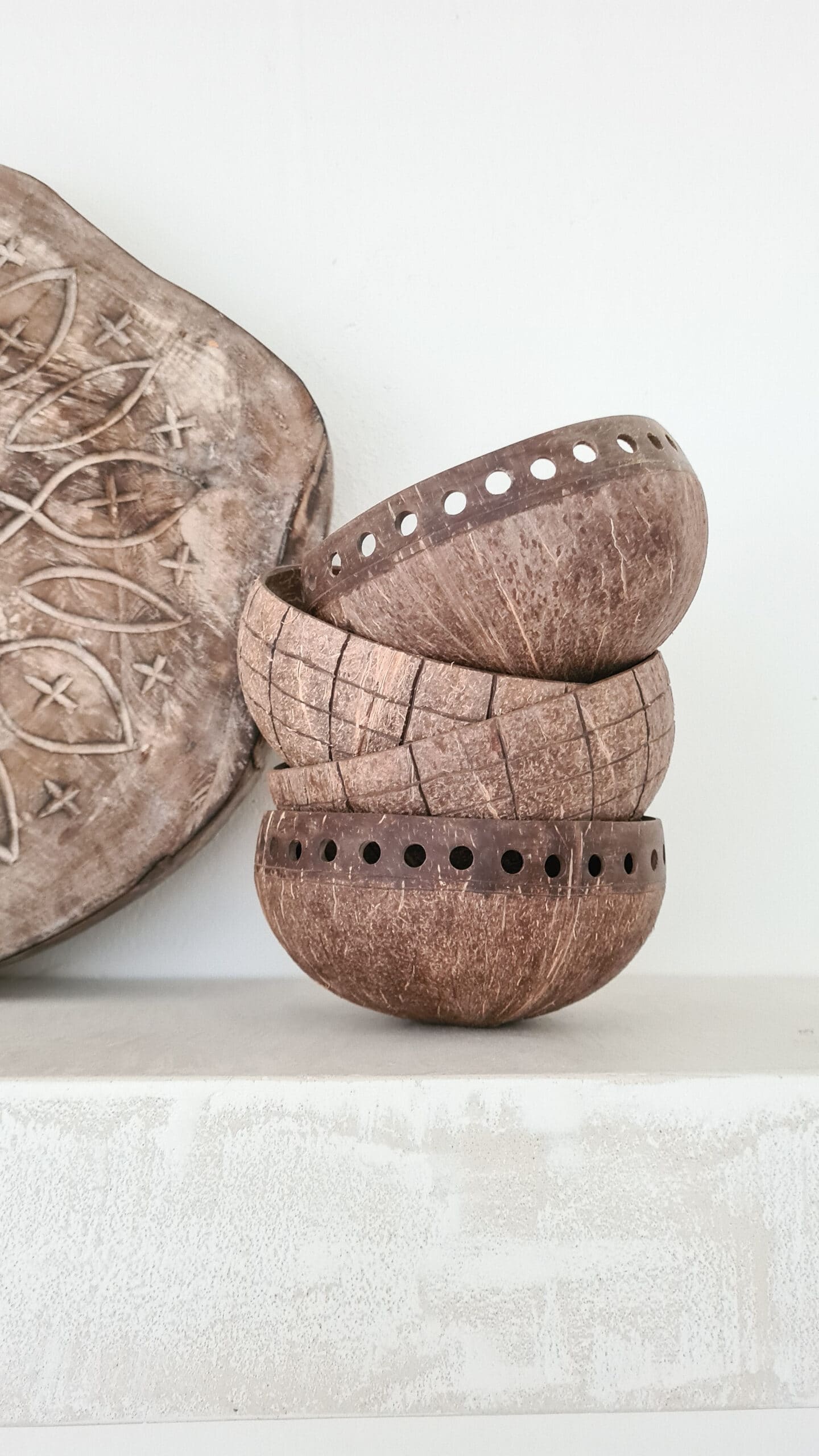 Gava Elliptical Bowl - Textured Centerpiece Bowl