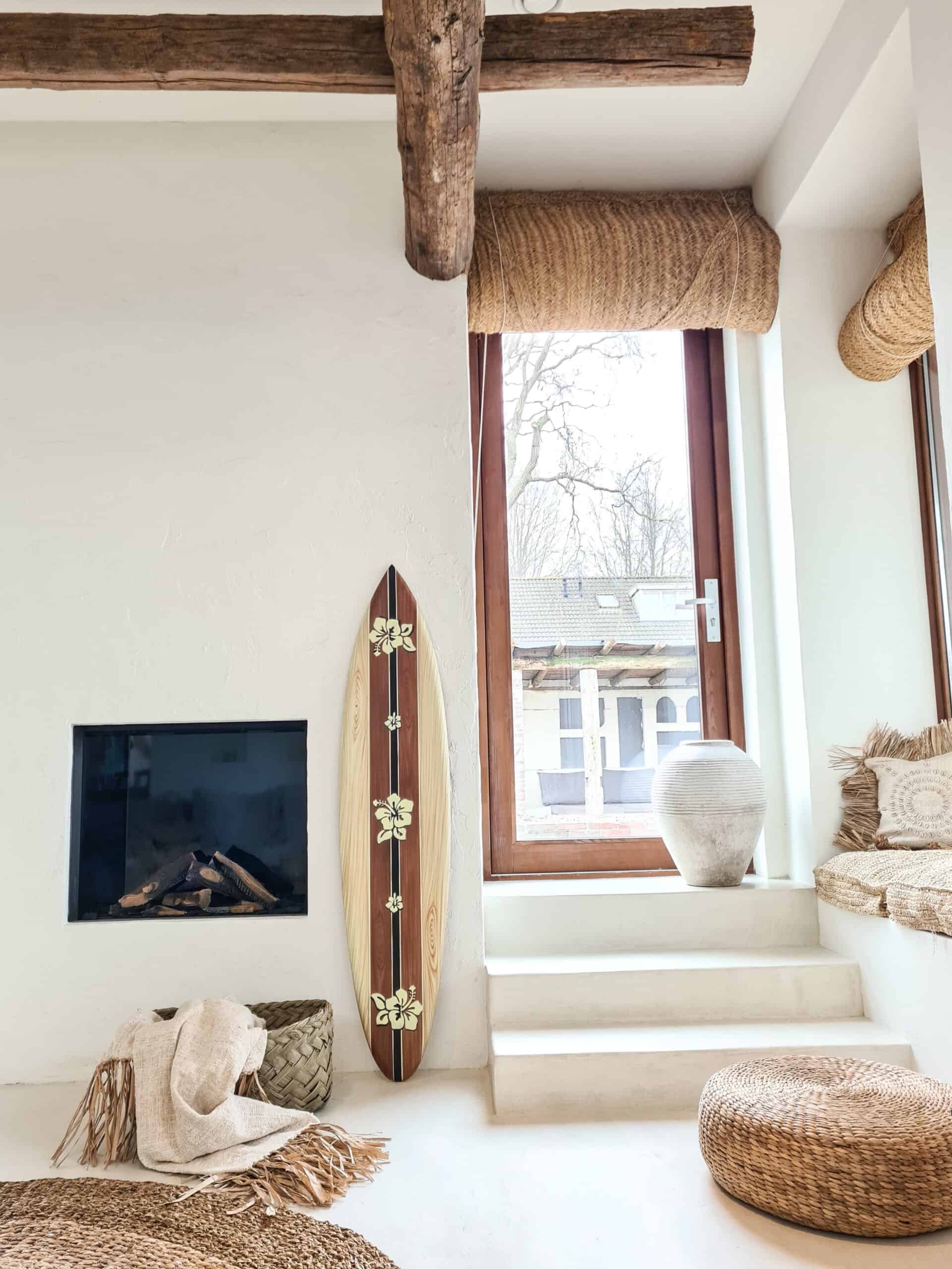 Altea Surfboard Charm - Decorative Wooden Surfboard