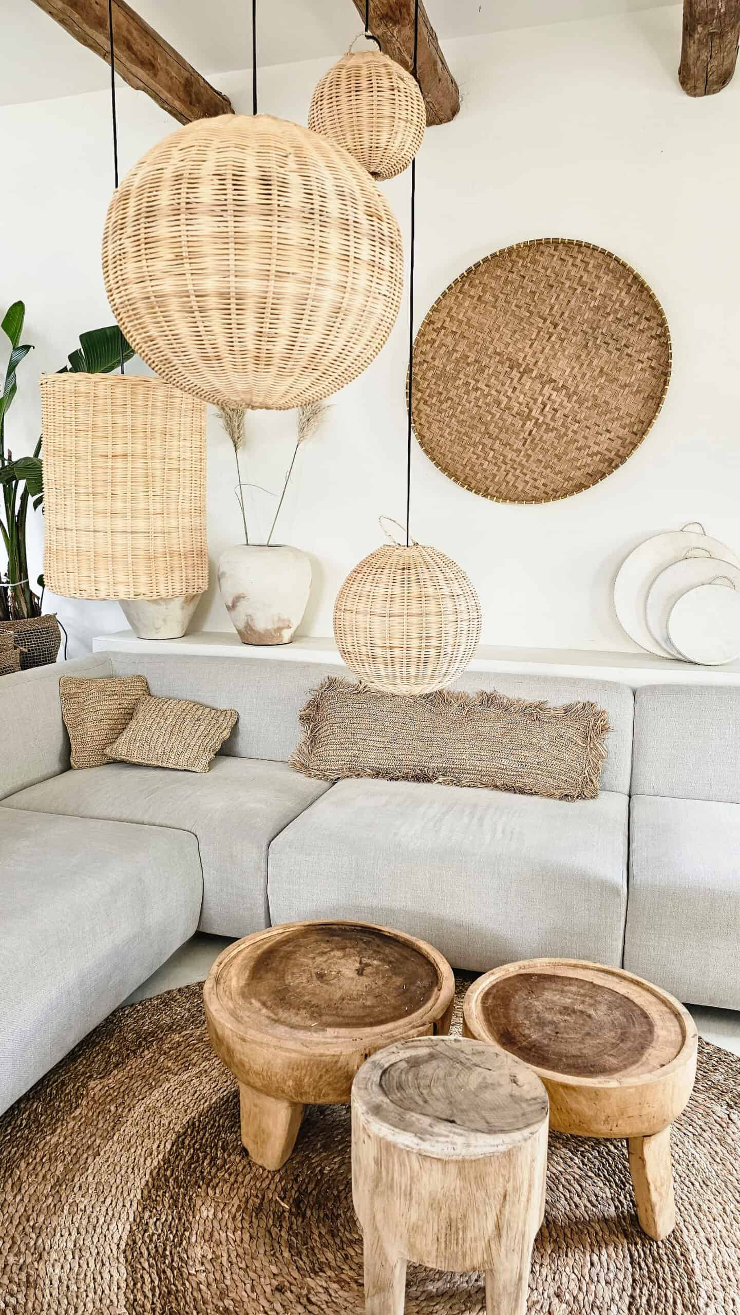 Altea Rustic Fringe Pillow - Rectangular Decorative Cushion