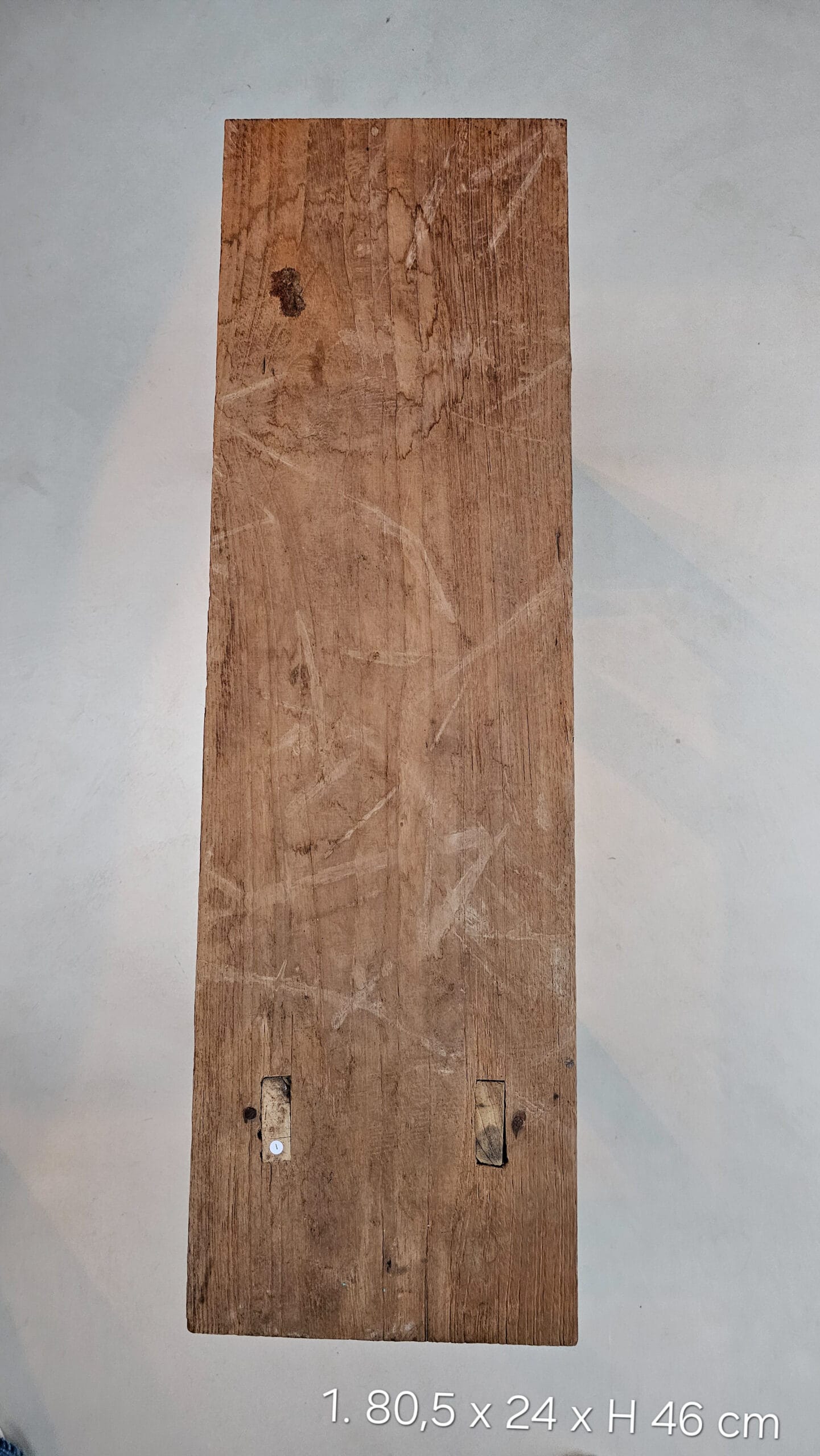 Albacete Rustic Teak Bench - Wooden Bench