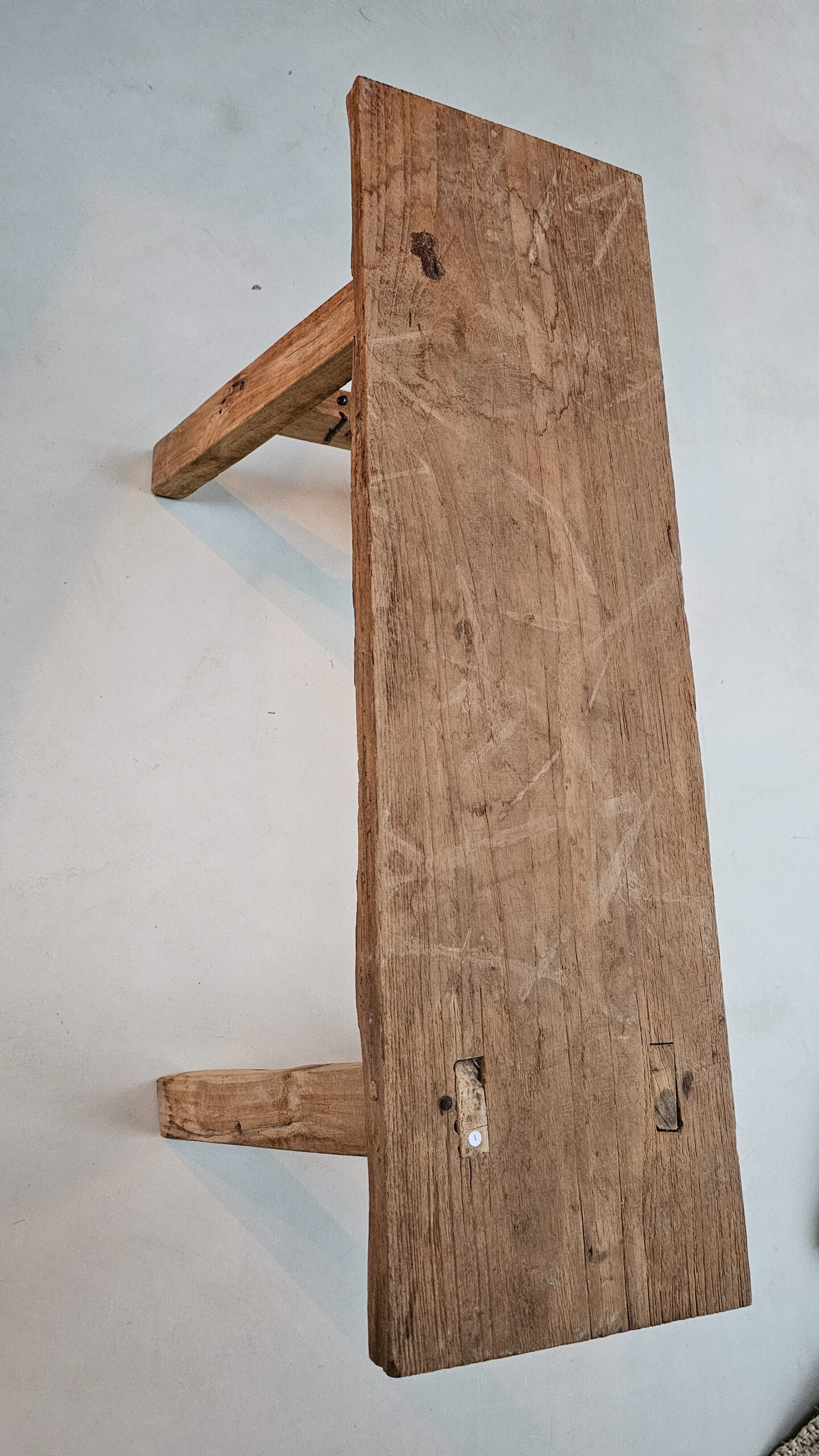 Albacete Rustic Teak Bench - Wooden Bench