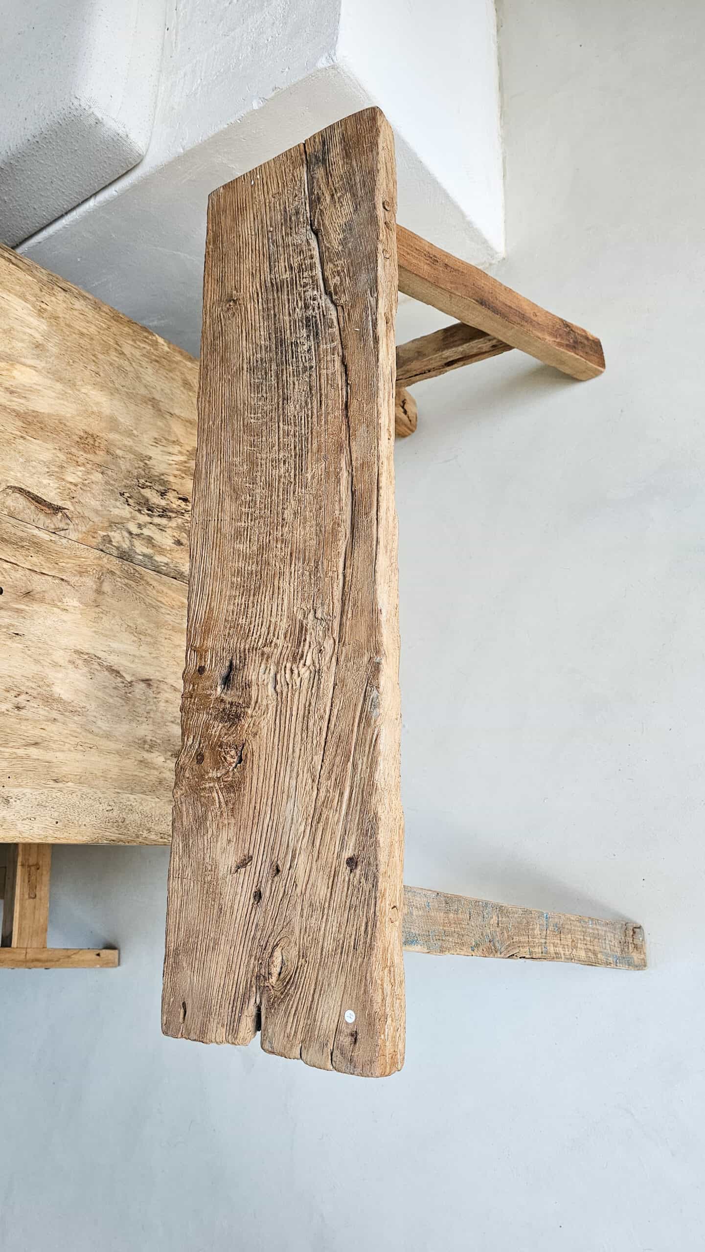 Gracia Rustic Wooden Bench - Earthy Charm