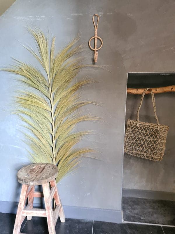 Albacete Artisanal Fiber Wall Hanging - Eight-Shaped Design