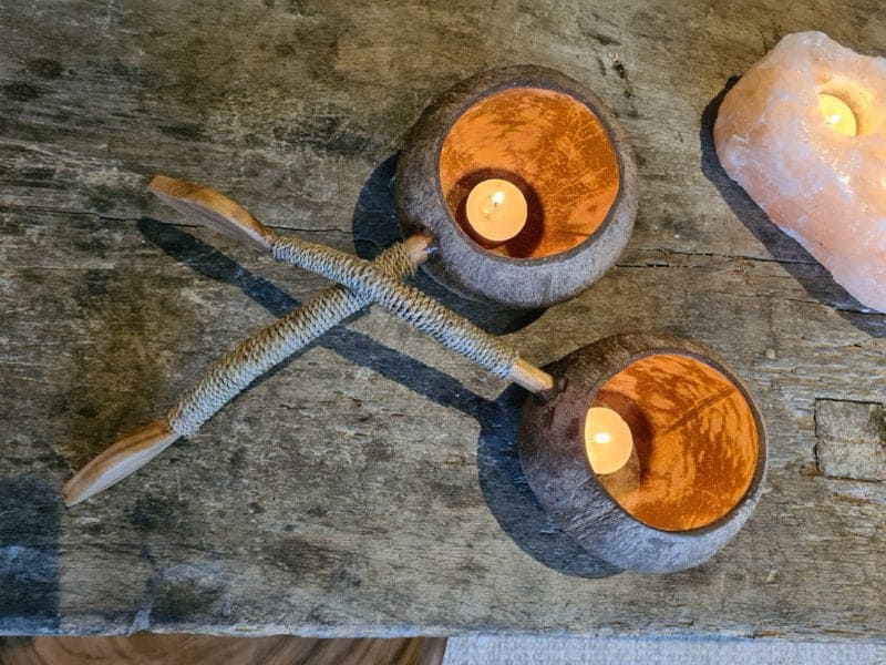 Alcobendas Candle Holders - Rustic Decorative Accessory