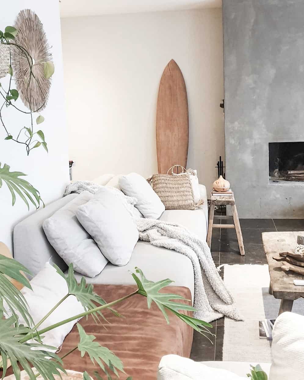 Arrecife Natural Surfboard - Handcrafted Wooden Board