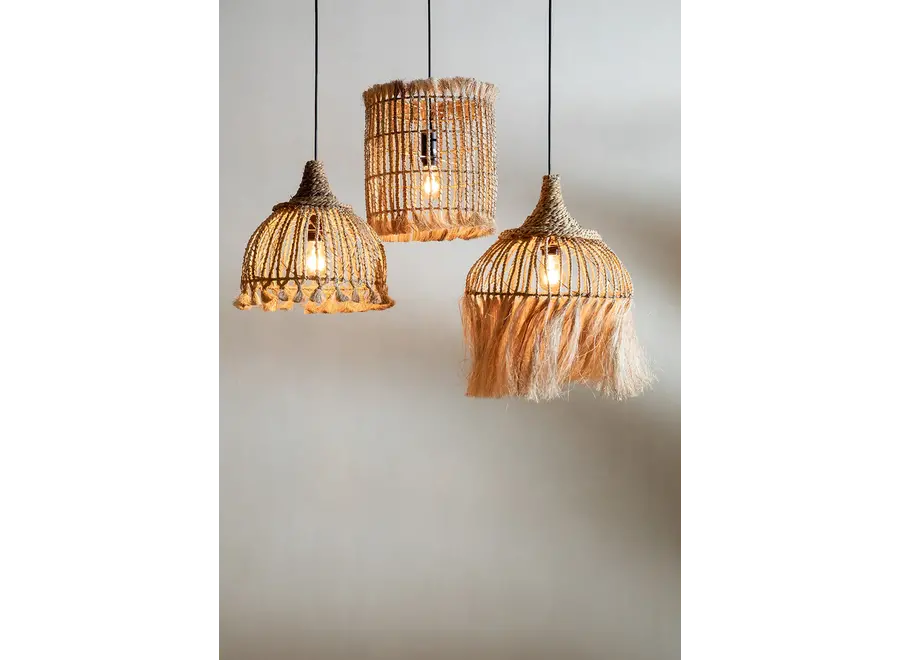 Cazorla Natural Lamp - Abaca Grass Lamp