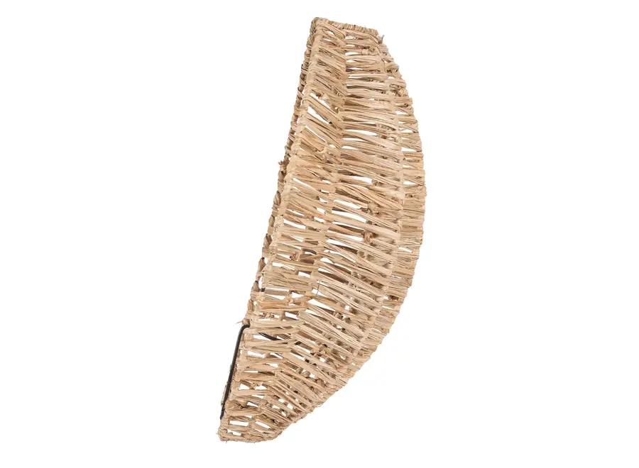 Avila Dawn Wall Lamp - Raffia Wall Applique