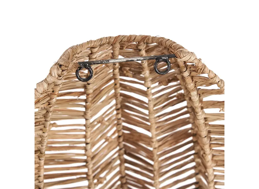 Avila Dawn Wall Lamp - Raffia Wall Applique