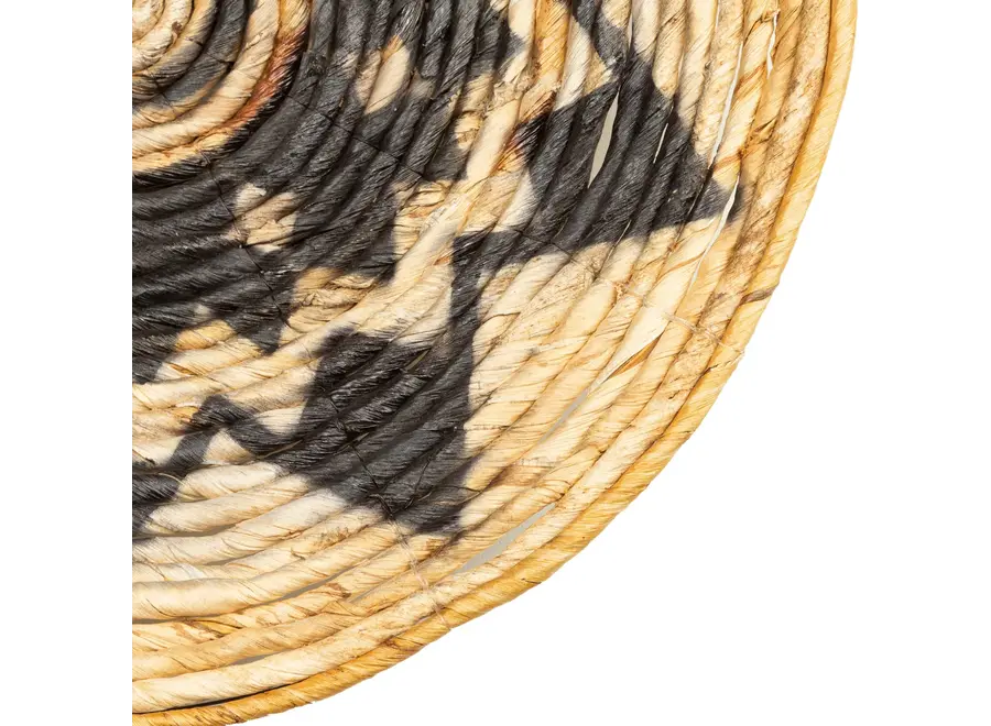 Alhambra Graphic Plate - Handwoven Plate