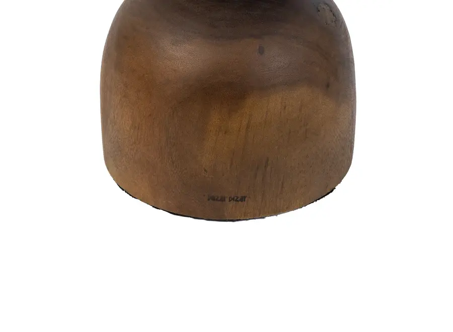 Azure Albufera Stool - Suar Wood Stool