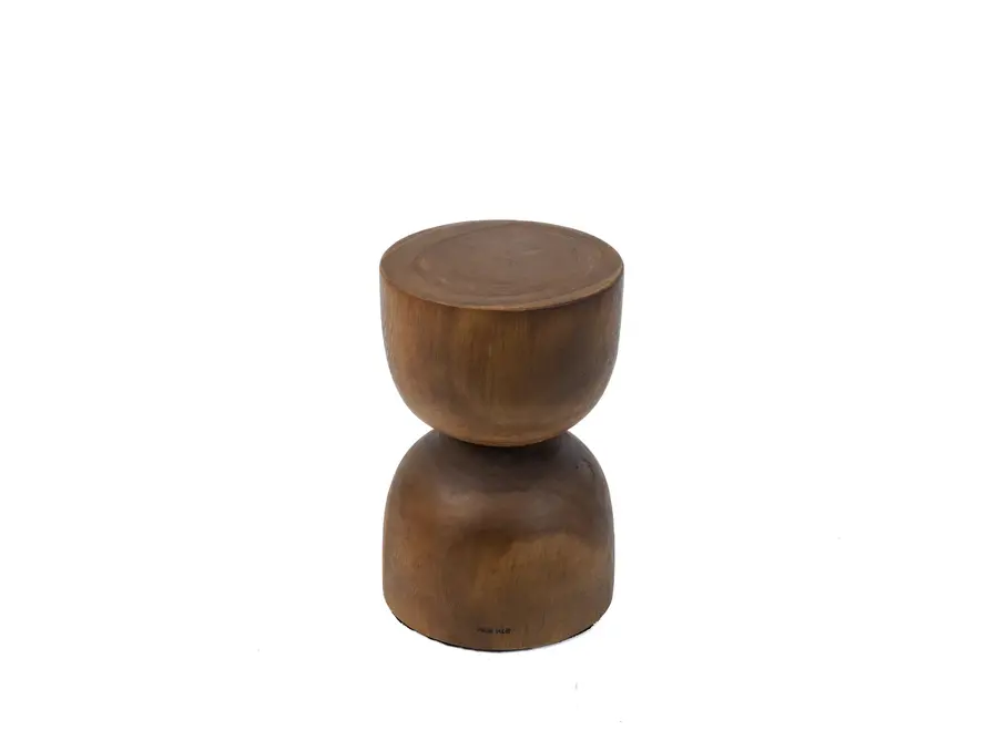 Azure Albufera Stool - Suar Wood Stool