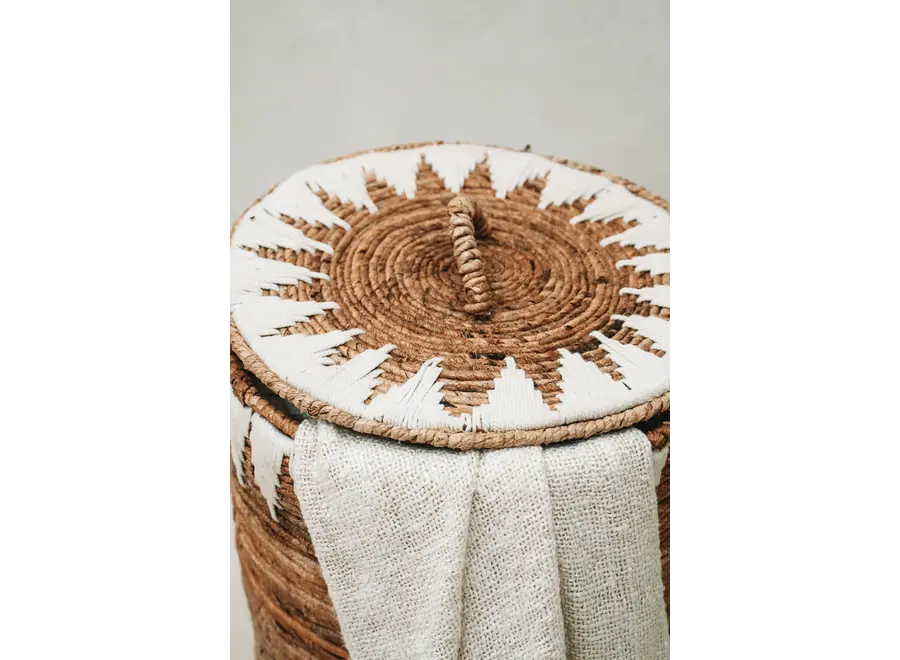 Cabo de Gata Jungle Basket - Banana Leaf Storage Basket