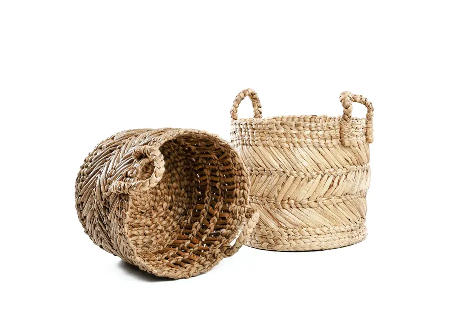 Calpe Zigzag Organizer - Banana Leaf Basket