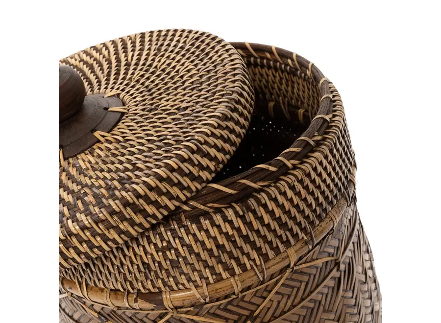 Valle de Aran Rustic Rattan - Handwoven Basket